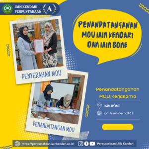 Read more about the article PENANDATANGANAN MOU IAIN KENDARI DAN IAIN BONE