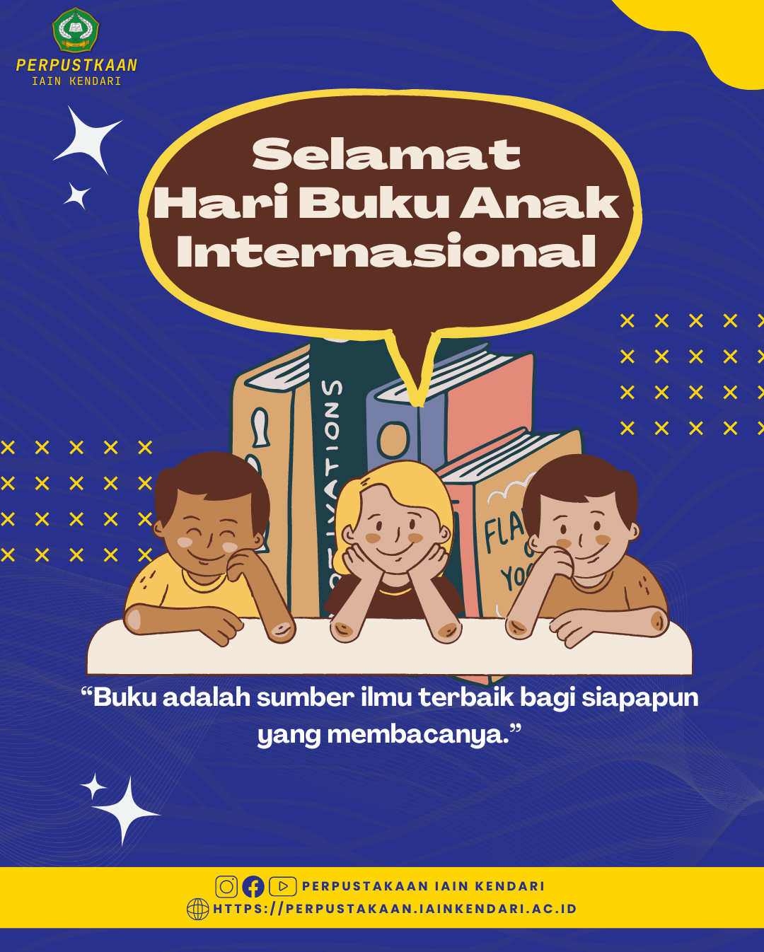 Read more about the article 2 April, Hari Buku Anak Internasional !